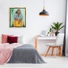 Stupell Industries Stylish Woman Trendy Portrait Black Framed Floater Canvas Wall Art - 2 of 4