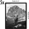 Americanflat 16x20 Picture Frame with Polished Plexiglass - Set of 5 - Galleria Collection - Picture Frames for Wall Display - Black - 2 of 4