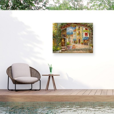 "Capri Isle" Outdoor Canvas