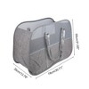 Unique Bargains Back-shoulder Style Laundry Basket 30.71"x13.78"x21.65" 1 Pc - 4 of 4