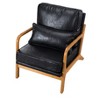 DOMETOUR 25.4" Accent Chair Armchair Decorative Chair for Living Room, Bedroom, Office - 2 of 4