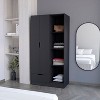 NicBex Armoire Wardrobe Closet Storage Cabinet with Doors for Bedroom - 2 of 4