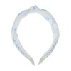 Unique Bargains Women's Cute Headbands Blue and White 1 Pc - 3 of 4