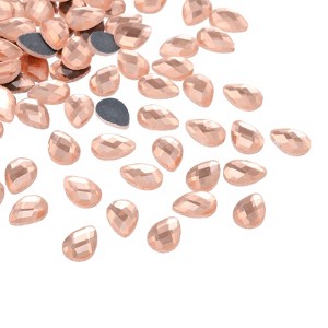 Unique Bargains Glass Horse Eye DIY Jewelry Craft Teardrop Gems 50 Pcs - 1 of 4