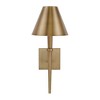 Capital Lighting Holden 1 - Light Wall Light in  Aged Brass - 4 of 4