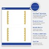 Avery 4.25" x 5.5" Cards, Gold Edge Dots, 20 ct - 3 of 4