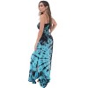 Riviera Sun Womens Maxi Dress  Smocked Adjustable Strap Long Sundress  Summer Dresses - 2 of 4
