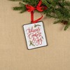 Melrose Holiday Sentiment Ornament (Set of 12) - 3 of 4