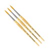 da Vinci JUNIOR Synthetics Student Brush, Synthetic, Tempera, Round, Series 303, Size 8, Pack of 3 - 3 of 3