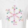 Women's - Barbie - Holiday & Christmas Cropped Graphic T-Shirt - 2 of 4