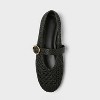 Women's Sia Knit Woven Mary Jane Flats - Universal Thread™ - 3 of 4