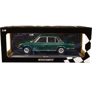 1968 BMW 2500 Green Metallic Limited Edition to 504 pieces Worldwide 1/18 Diecast Model Car by Minichamps - 1 of 3