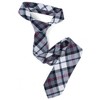 Men's Checkered 2.75 Inch Wide And 57 Inch Long 100% Cotton Neckties - 2 of 4