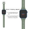 Worryfree Gadgets Silicone Slim Bands for Apple Watch 38/40/41mm 42/44/45mm iWatch Band Series 8 7 6 SE 5 4 3 2 1 - 3 of 4
