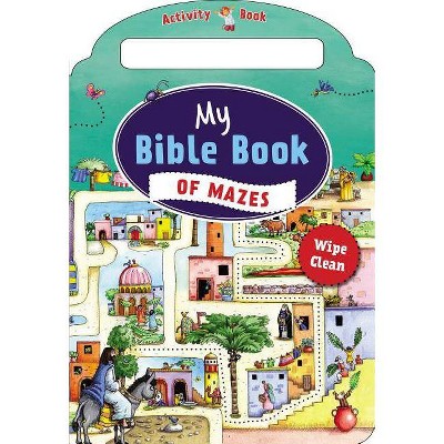 My Bible Book of Mazes - by  Thomas Nelson (Board Book)