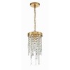 Crystorama Lighting Winfield 1 - Light Pendant in  Antique Gold - 3 of 4