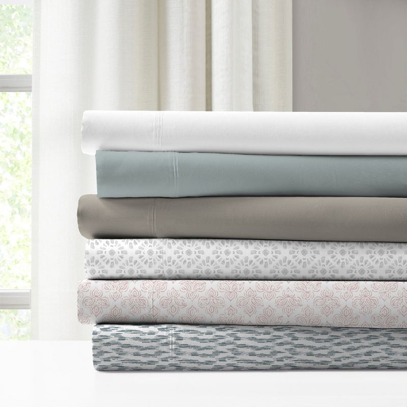 GAIAM Relax 100% Cotton Garment Washed 4pc Sheet Set, 2 of 6