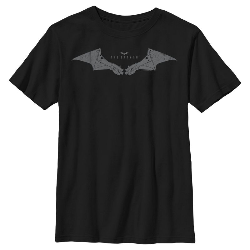 Boy's The Batman Batarang Logo T-Shirt, 1 of 6