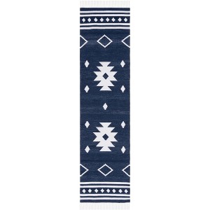 Kilim With Fringes KLM764 Flat weave Rugs - Safavieh - 1 of 4