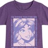 Girls' - Disney - I'm Doing This For Me Fitted Short Sleeve Graphic T-Shirt - 2 of 4