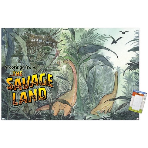 Trends International Marvel: Hero Lands - The Savage Land 2 Unframed Wall Poster Prints - image 1 of 4