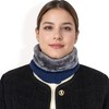 Anna-Kaci Women's Ribbed Knit Neck Warmer with Fleece Lining for Winter Warmth and Comfort - 2 of 4
