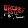 Men's Back to the Future DeLorean Cartoon T-Shirt - 2 of 4