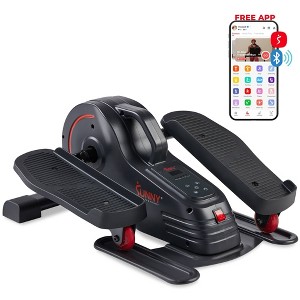 Sunny Health & Fitness Smart Electric Motorized Under Desk Elliptical Machine - Dark Gray - 1 of 4