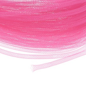 Unique Bargains Elastic Fabric Durable Mesh Tubing Multipurpose Use Waterproof Mesh Tube Ribbon 1 Pc - 1 of 4