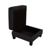 PAGED Storage Ottoman Contemporary Foot Stool Square Ottoman Foot Rest with Wooden Legs for Entryway, Bedroom - 2 of 4