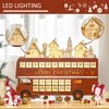 Aghana Digitals Light-Up Wooden Double-Decker Bus Christmas Advent Calendar with 24 Countdown - 4 of 4