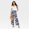 Women's Mid-Rise Pull-On Satin Pants - A New Day™ - 3 of 3