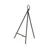 Cheung's Axia Triangular Mini Table Easel Gold Accents Black - 3 of 4