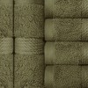 Luxury Cotton Heavyweight Ultra-Plush 6 Piece Towel Set by Blue Nile Mills - 3 of 4