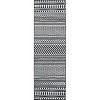 Washable Geometric Area Rug, Non-Slip Low Pile Foldable Stain-Resistant Floor Cover for Living Room Bedroom Dining Room - 4 of 4