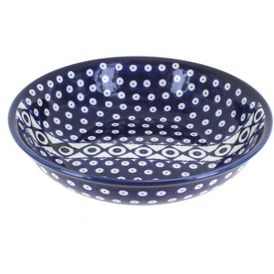 Blue Rose Polish Pottery 1013 Zaklady Large Salad Bowl - 1 of 1