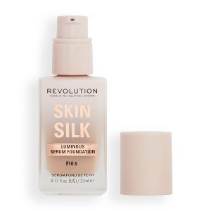 Makeup Revolution Skin Silk Serum Foundation - 0.77oz - 1 of 4