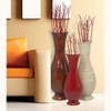 Uniquewise Tall Modern Decorative Floor Vase: Handmade, Natural Bamboo Finish, Contemporary Home Décor, Handcrafted Bamboo - 2 of 4