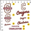 College Of Charleston Spirit Logo 50Ct Sticker Packs Miscellaneous 50 Ct. Sticker Pack - 2 of 4