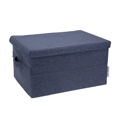 Bigso Box of Sweden Medium Soft Storage Box Navy