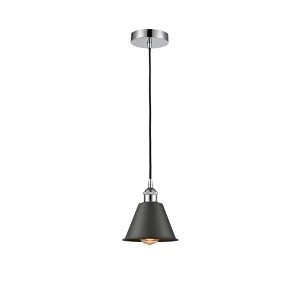 Smithfield - 1 Light Cord Hung Mini Pendant In Industrial Style-8.25 Inches Tall and 6.5 Inches Wide - 1 of 1