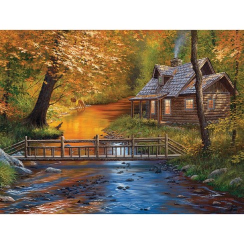 Sunsout Creekside Neighbors 500 Pc Jigsaw Puzzle 50169 : Target