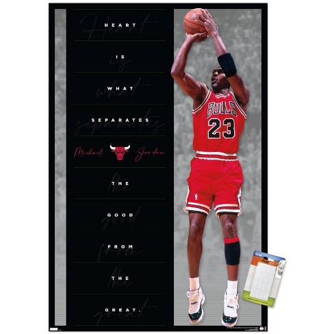 Michael Jordan - Jersey Wall Poster, 22.375 x 34 