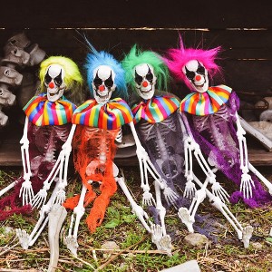 Nifti Nest 4 PCS Halloween Skeleton Clown - 1 of 4