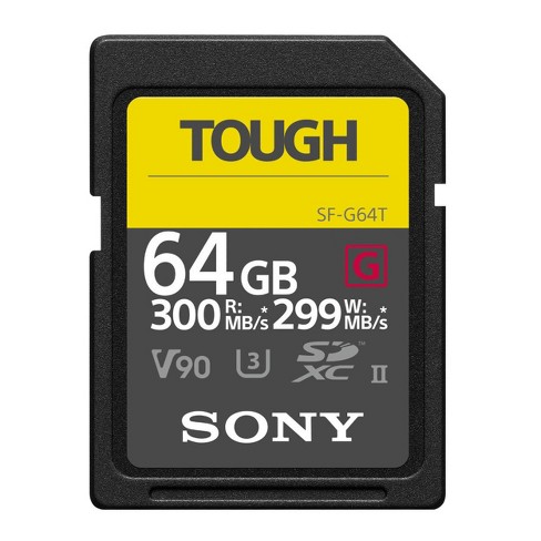 Sony 64gb Uhs-ii Sd Card : Target
