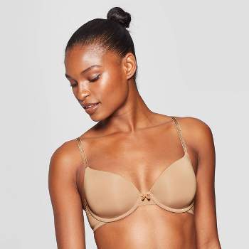 Women's Icon Full Coverage Lightly Lined T-shirt Bra - Auden™ Pearl Tan 32b  : Target