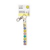 Yoobi SmileyWorld Wristlet Keychain Multicolor Smiley - 3 of 4
