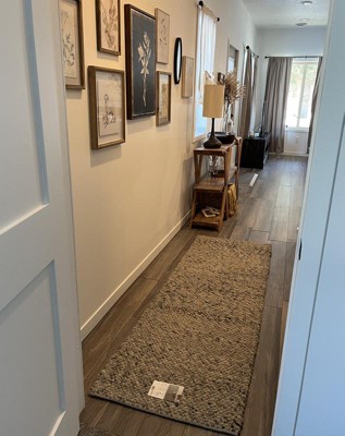 2'x3' Chunky Knit Wool Woven Rug Gray - Project 62™ : Target