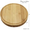 NCAA Alabama Crimson Tide Bamboo Cheese & Charcuterie Board - 4 of 4