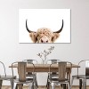 iCanvas Peeking Cow by Sisi and Seb Canvas Print Wall Art - 3 of 3